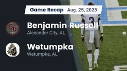 Recap: Benjamin Russell  vs. Wetumpka  2023