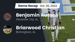 Recap: Benjamin Russell  vs. Briarwood Christian  2023