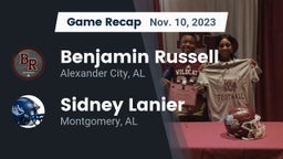 Recap: Benjamin Russell  vs. Sidney Lanier  2023