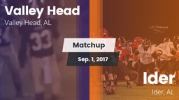 Matchup: Valley Head vs. Ider  2016