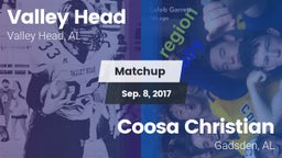 Matchup: Valley Head vs. Coosa Christian  2017