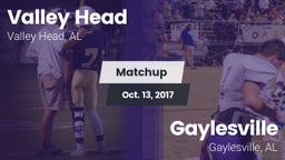 Matchup: Valley Head vs. Gaylesville  2017