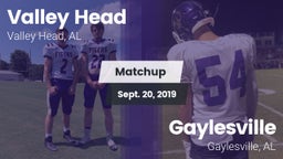 Matchup: Valley Head vs. Gaylesville  2019