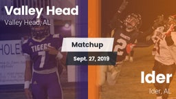 Matchup: Valley Head vs. Ider  2019