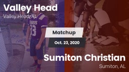 Matchup: Valley Head vs. Sumiton Christian  2020