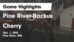 Pine River-Backus  vs Cherry  Game Highlights - Feb. 1, 2020