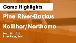 Pine River-Backus  vs Kelliher/Northome  Game Highlights - Dec. 15, 2023