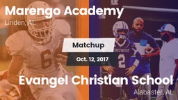 Matchup: Marengo Academy vs. Evangel Christian School 2017