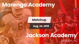 Matchup: Marengo Academy vs. Jackson Academy  2018
