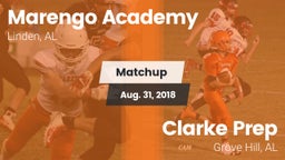 Matchup: Marengo Academy vs. Clarke Prep  2018