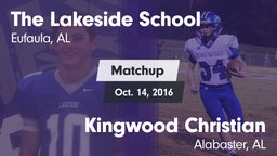 Matchup: Lakeside vs. Kingwood Christian  2016