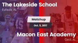 Matchup: Lakeside vs. Macon East Academy  2017