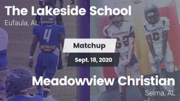 Matchup: Lakeside vs. Meadowview Christian  2020