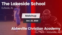 Matchup: Lakeside vs. Abbeville Christian Academy  2020