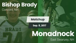 Matchup: Bishop Brady vs. Monadnock  2017