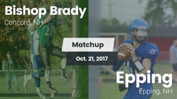 Matchup: Bishop Brady vs. Epping  2017