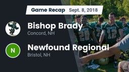 Recap: Bishop Brady  vs. Newfound Regional  2018