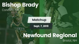 Matchup: Bishop Brady vs. Newfound Regional  2019