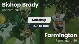 Matchup: Bishop Brady vs. Farmington  2020