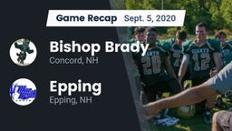 Recap: Bishop Brady  vs. Epping  2020