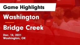Washington  vs Bridge Creek  Game Highlights - Dec. 14, 2021
