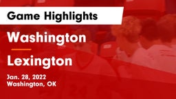 Washington  vs Lexington  Game Highlights - Jan. 28, 2022