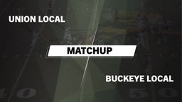 Matchup: Union Local vs. Buckeye Local 2016