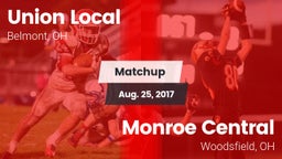 Matchup: Union Local vs. Monroe Central  2017
