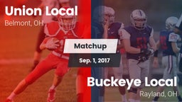 Matchup: Union Local vs. Buckeye Local  2017
