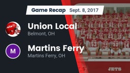 Recap: Union Local  vs. Martins Ferry  2017