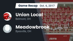 Recap: Union Local  vs. Meadowbrook  2017