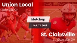 Matchup: Union Local vs. St. Clairsville  2017