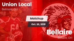 Matchup: Union Local vs. Bellaire  2018