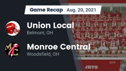 Recap: Union Local  vs. Monroe Central  2021