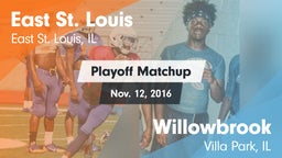 Matchup: East St. Louis vs. Willowbrook  2016
