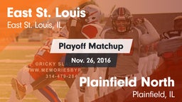 Matchup: East St. Louis vs. Plainfield North  2016