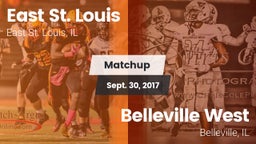 Matchup: East St. Louis vs. Belleville West  2017