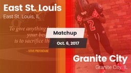 Matchup: East St. Louis vs. Granite City  2017