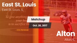 Matchup: East St. Louis vs. Alton  2017