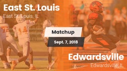 Matchup: East St. Louis vs. Edwardsville  2018