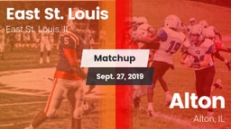 Matchup: East St. Louis vs. Alton  2019