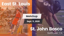 Matchup: East St. Louis vs. St. John Bosco  2020
