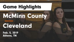 McMinn County  vs Cleveland  Game Highlights - Feb. 5, 2019