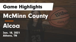 McMinn County  vs Alcoa  Game Highlights - Jan. 18, 2021