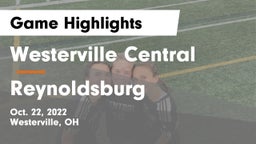 Westerville Central  vs Reynoldsburg  Game Highlights - Oct. 22, 2022