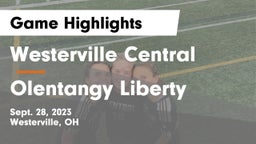 Westerville Central  vs Olentangy Liberty  Game Highlights - Sept. 28, 2023