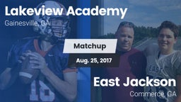 Matchup: Lakeview Academy vs. East Jackson  2017