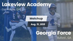 Matchup: Lakeview Academy vs. Georgia Force 2018