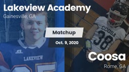 Matchup: Lakeview Academy vs. Coosa  2020