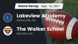 Recap: Lakeview Academy  vs. The Walker School 2021